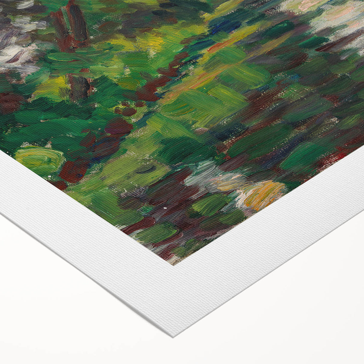 Modern Wall Art - Tranquil River Landscape - Contemporary Art Print
