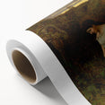 Realism Art Print of Woman in Cemetery - Detailed Classical Realism Canvas