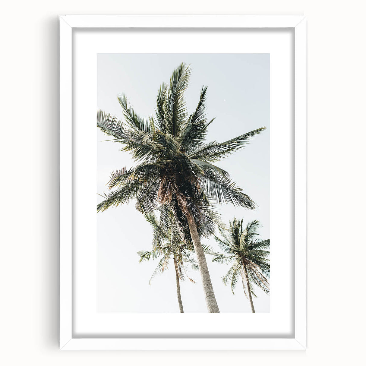 Abstract art print featuring swirling blue and white patterns on a framed canvas, suitable for bedroom or dining room decor.
