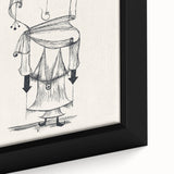 Witch with a Comb Wall Art - Abstract Minimalist Print by Paul Klee