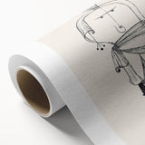 Witch with a Comb Wall Art - Abstract Minimalist Print by Paul Klee