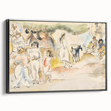 Modern Abstract Wall Art – Vibrant Contemporary Design for Your Home