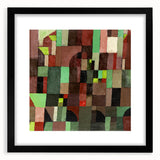 Modern Wall Art – Paul Klee’s "Red and Green Architecture" (1922)