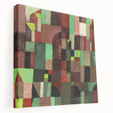 Modern Wall Art – Paul Klee’s "Red and Green Architecture" (1922)