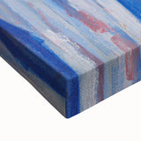 Modern Abstract Madonna - Blue Contemporary Wall Art for Home Decor