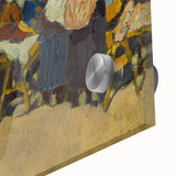 Abstract Market Scene - Modern Wall Art in Minimalist Contemporary Style