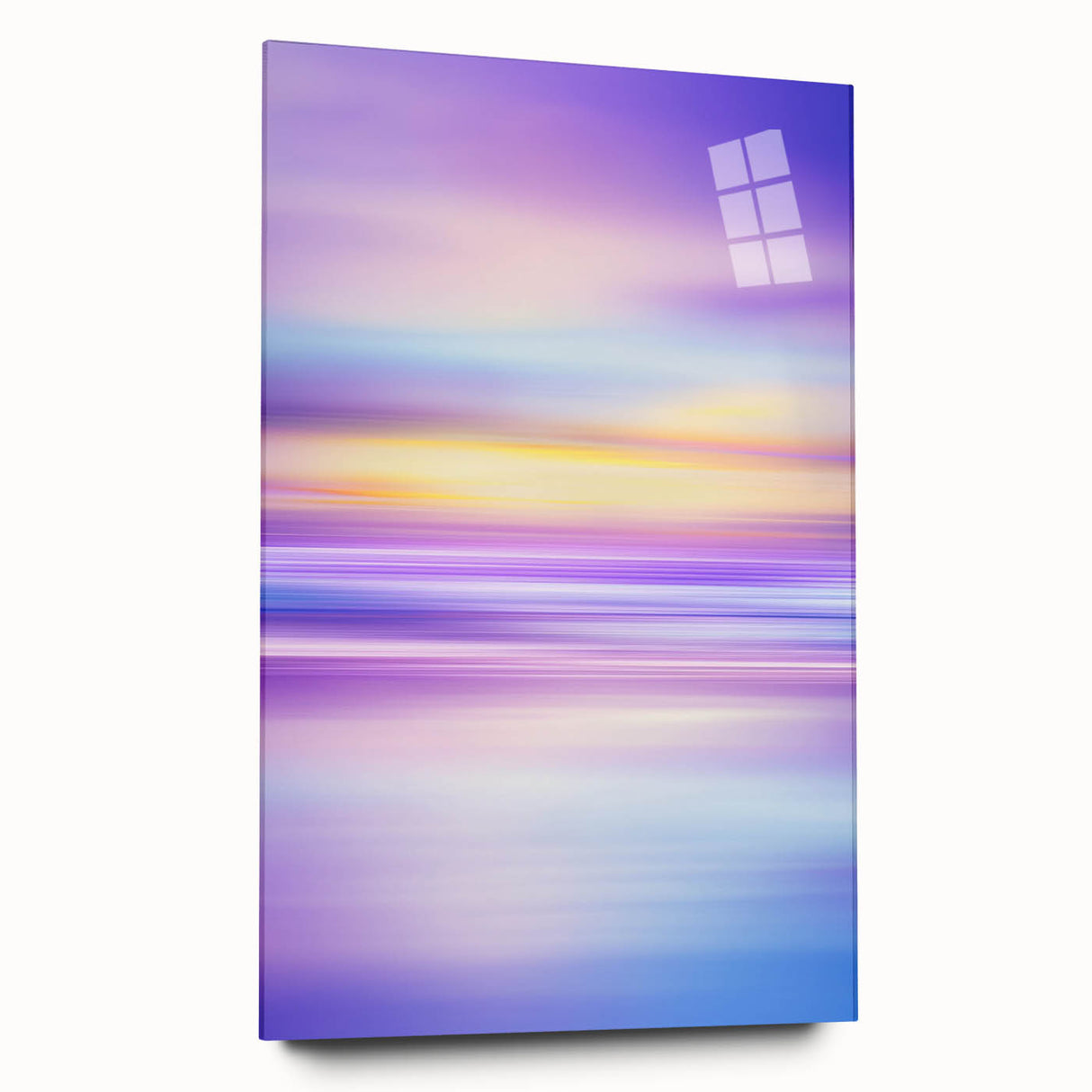 Abstract Purple & Blue Office Wall Art – Modern Office Decor