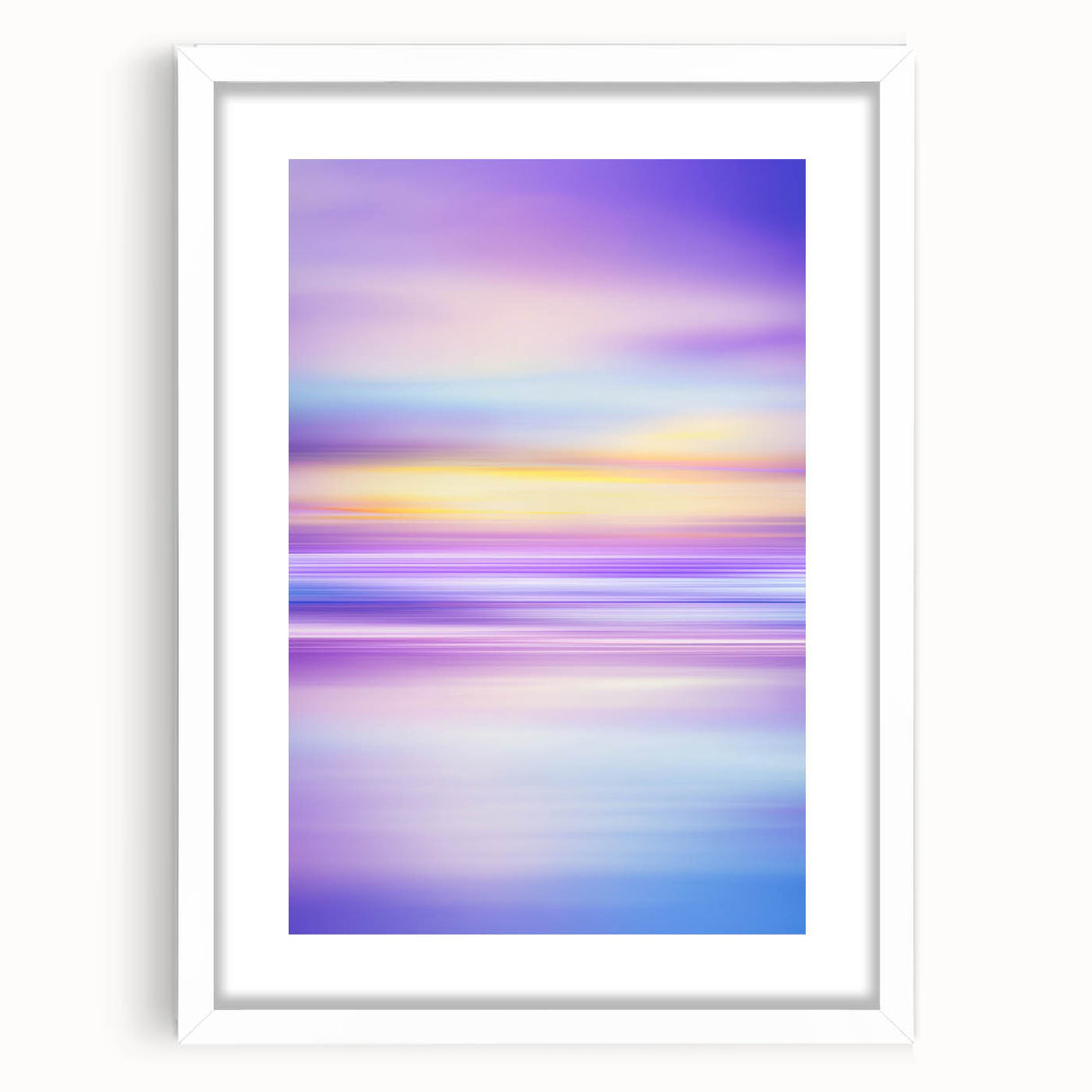 Abstract Purple & Blue Office Wall Art – Modern Office Decor