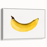 Vintage poster art of colorful fruits on a black background, framed canvas, ideal for extra large living room wall.