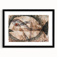 Abstract Fish Modern Wall Art - Contemporary Minimalist Decor Accent