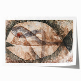 Abstract Fish Modern Wall Art - Contemporary Minimalist Decor Accent