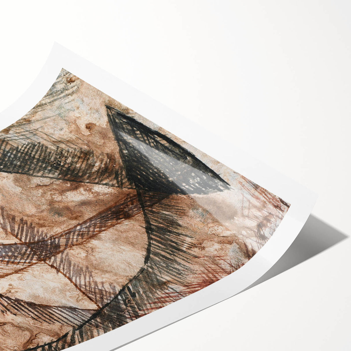 Abstract Fish Modern Wall Art - Contemporary Minimalist Decor Accent