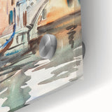 Modern Venetian Scene - Watercolor Bridge Wall Art by Sargent
