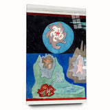 Paul Klee Modern Abstract - Land of Precious Stones Wall Art