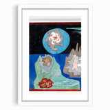 Paul Klee Modern Abstract - Land of Precious Stones Wall Art