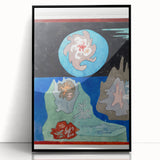 Paul Klee Modern Abstract - Land of Precious Stones Wall Art