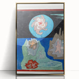 Paul Klee Modern Abstract - Land of Precious Stones Wall Art