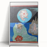 Paul Klee Modern Abstract - Land of Precious Stones Wall Art