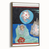 Paul Klee Modern Abstract - Land of Precious Stones Wall Art