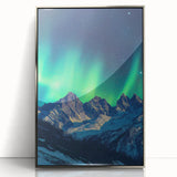 Framed acrylic artwork showcasing a breathtaking cliff landscape with vibrant colors and intricate details, perfect for enhancing modern home decor.