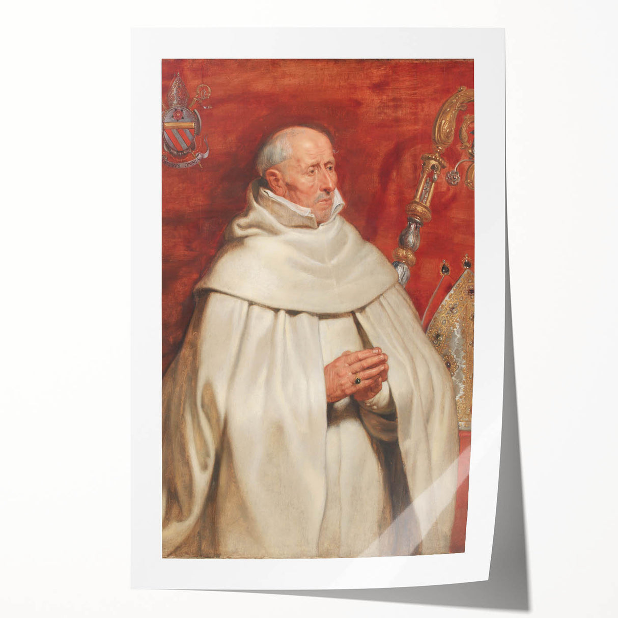 Baroque Art - Divine Angel with Trumpet, Antique Art Prints