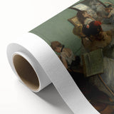 The Dance Class by Degas: Elegant Ballet Studio Impressionist Wall Art