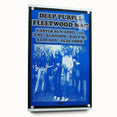 Deep Purple 1973 Concert Poster - Vintage Music Art with Fleetwood Mac