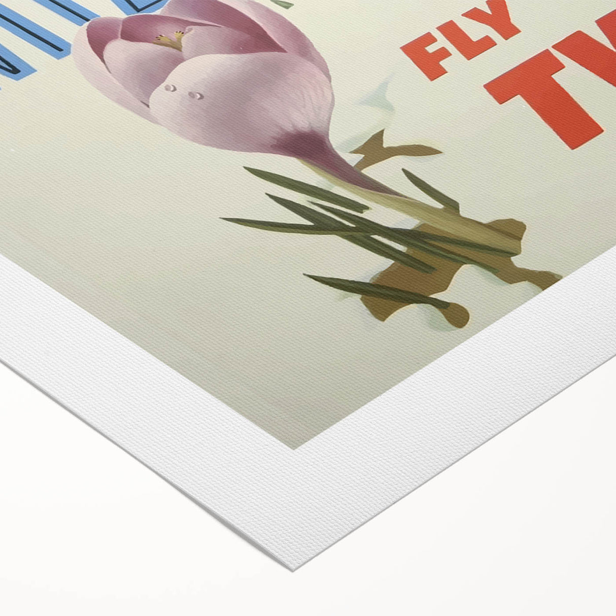 Retro Switzerland Travel Poster - TWA Vintage Fly Wall Art