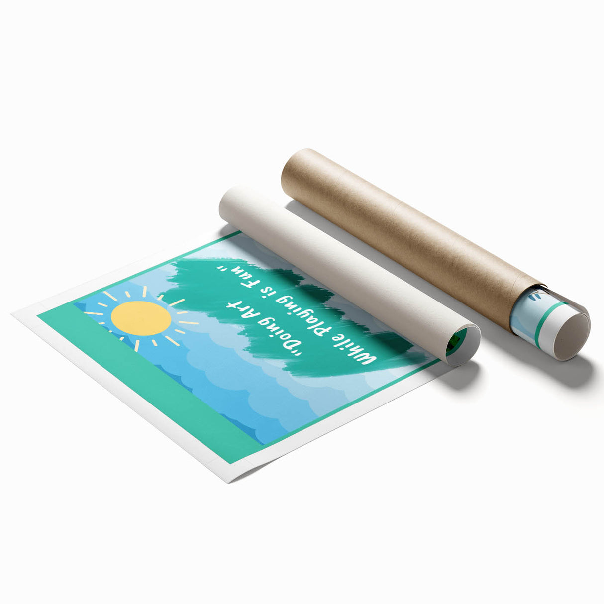 Kids Educational Wall Art - Creative Learning Playtime Poster