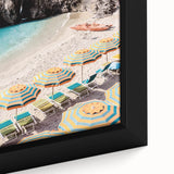 Extra large black canvas with textured, colorful abstract design, ideal for living room ambiance.