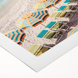 Art deco poster featuring a geometric pattern in gold and black on a rolled canvas, suitable for dining room wall art.