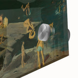 Modern Wall Art: Dynamic Scene of Children by the Waterfront