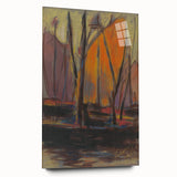 Abstract Harbor Scene - Vibrant Modern Wall Art by Zolo Palugyay