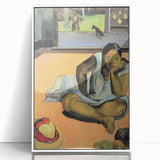 Paul Gauguin’s Brooding Woman - Modern Figurative Wall Art Print