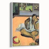Paul Gauguin’s Brooding Woman - Modern Figurative Wall Art Print