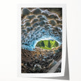 Stunning rolled canvas print of vibrant landscapes and caves, showcasing intricate details and rich colors, perfect for home decor or art collection.