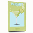 Large abstract wall art in vibrant colors on acrylic glass, ideal for dining room decor.