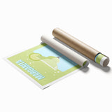 Extra large rolled print featuring an intricate floral design in pastel shades, ideal for classy bathroom wall art.
