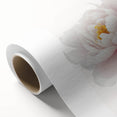 Elegant White Peony Floral Print - Girls Bedroom Wall Art
