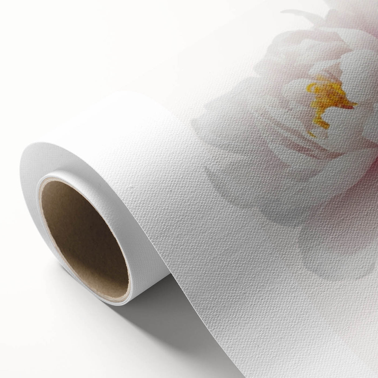 Elegant White Peony Floral Print - Girls Bedroom Wall Art