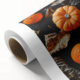 Art deco poster depicting an autumnal forest scene on rolled canvas, suitable for nursery wall art.