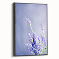 Black and white framed canvas featuring a vintage landscape painting, ideal for bedroom wall decor.