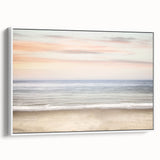 Extra large vintage poster art on canvas, featuring colorful abstract design, ideal for living room decor.