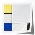 Modern Wall Art – Mondrian’s "Composition with Yellow, Blue, and Black" (1929)