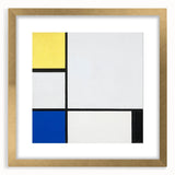 Modern Wall Art – Mondrian’s "Composition with Yellow, Blue, and Black" (1929)