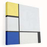 Modern Wall Art – Mondrian’s "Composition with Yellow, Blue, and Black" (1929)