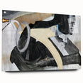Modern Wall Art: Abstract Hand Sewing Machine with Industrial Flair