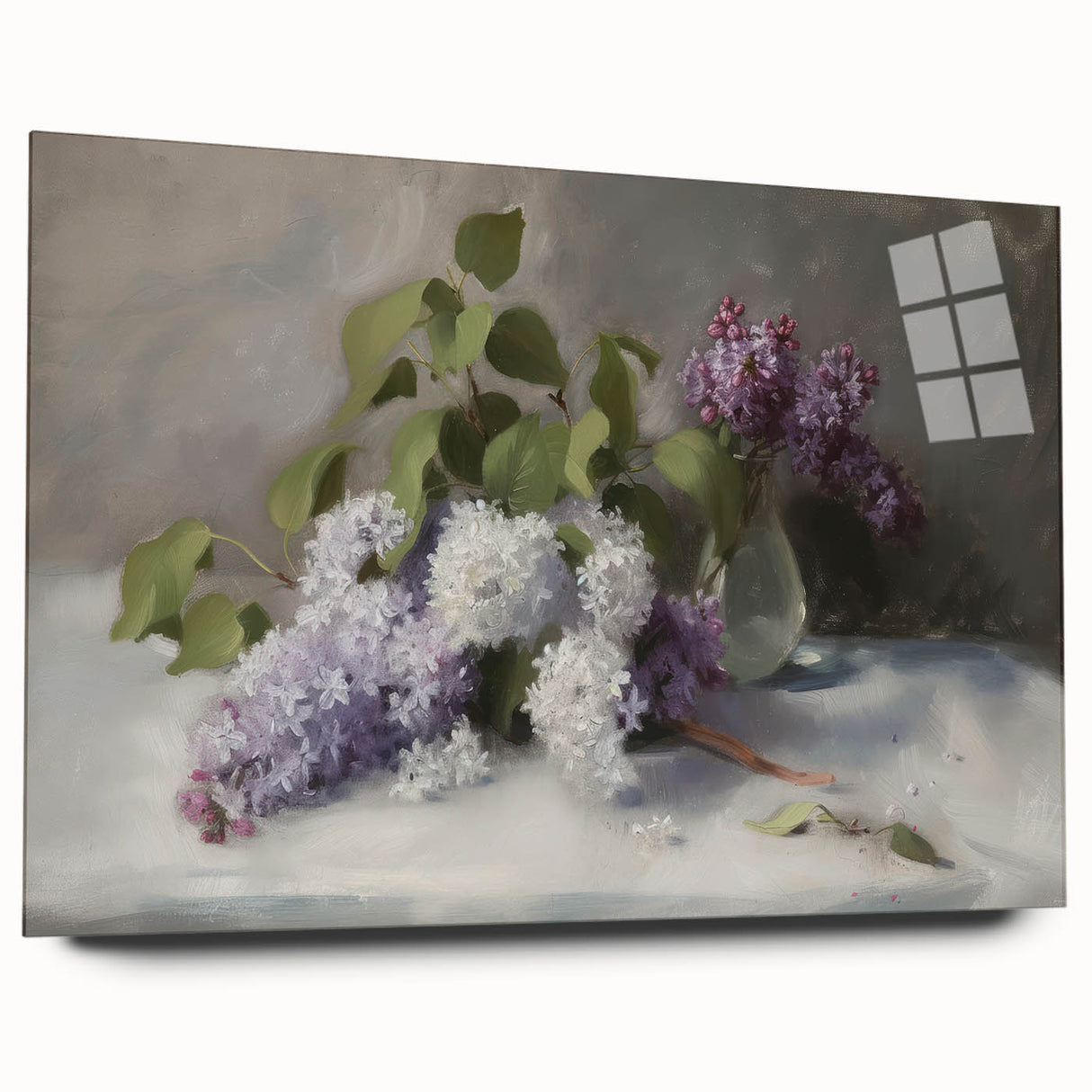 Modern Canvas & Framed Prints - Elegant Floral Living Room Wall Art