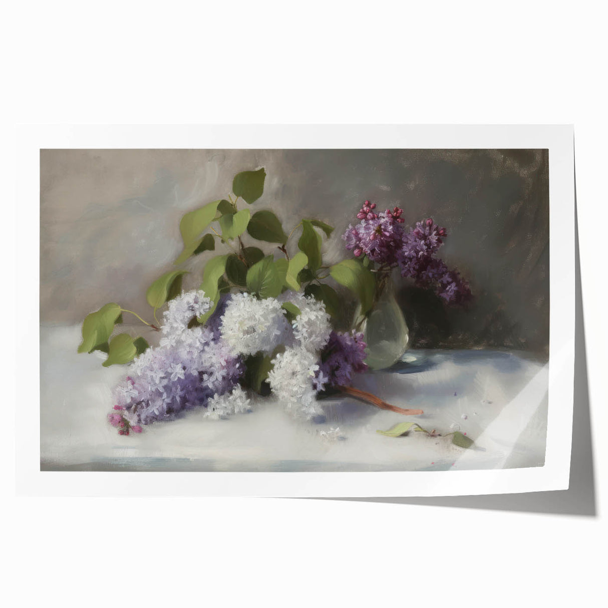Modern Canvas & Framed Prints - Elegant Floral Living Room Wall Art
