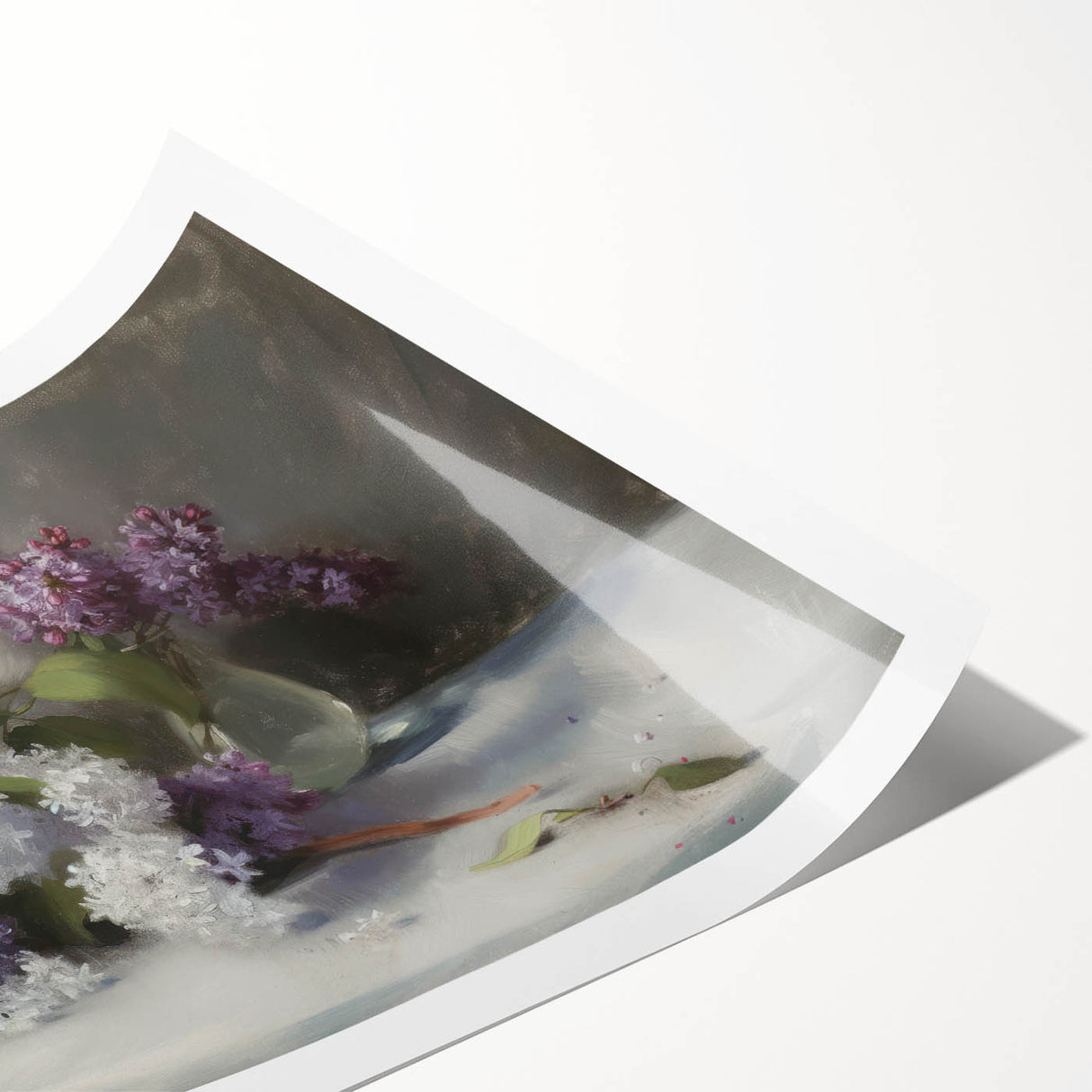 Modern Canvas & Framed Prints - Elegant Floral Living Room Wall Art
